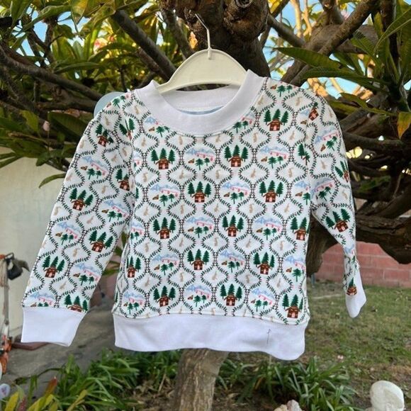 Hill House 12-18 months Baby Infant The Tiny Teddy Crewneck Sweatshirt